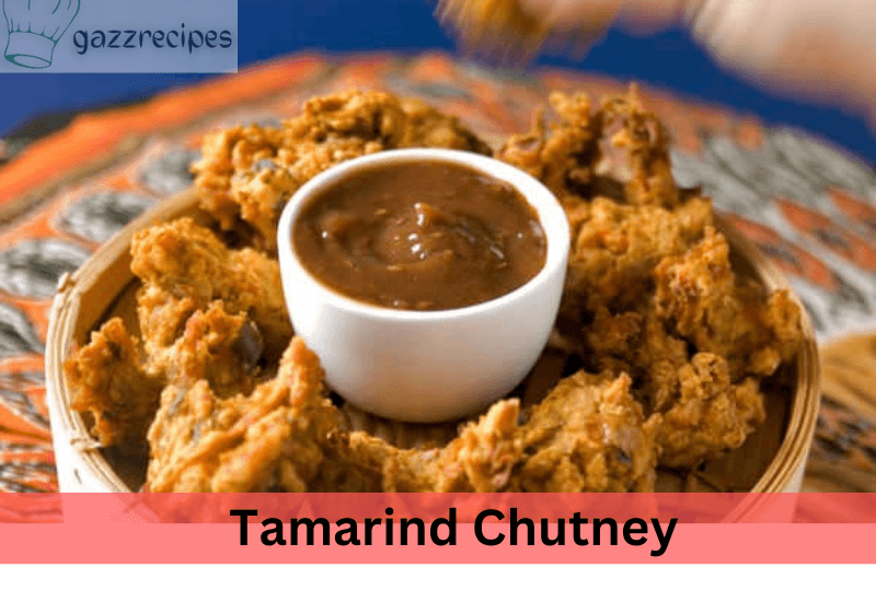 Tamarind Chutney with pakoda