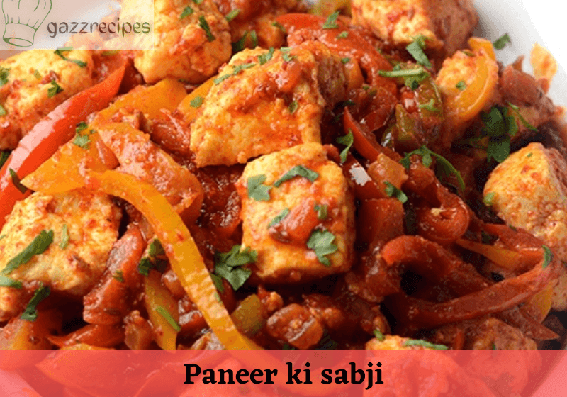 Paneer ki sabji